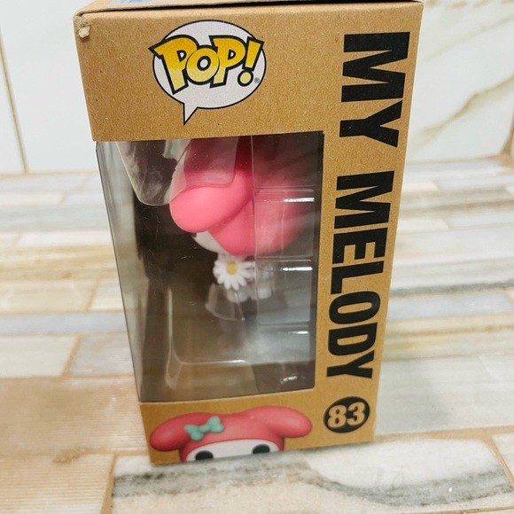 Funko My Melody Pink and White Vinyl Figure 83 box lunch earth day exclusive - Picture 7 of 9